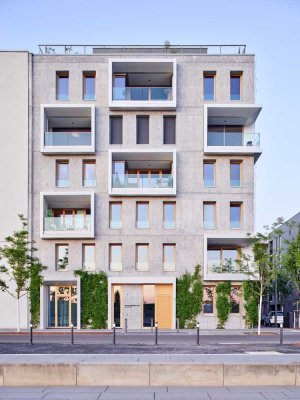Wohnen am See - exklusives Designapartment - mitten im Park - City zu Fuß - Sichtbeton - Weitblick