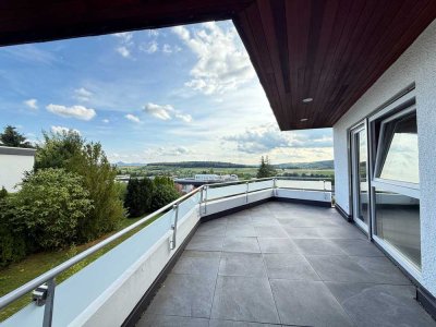 Die Aussicht ist bestechend – Bungalow in Neckartenzlingen - 3 Garagen
