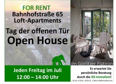 Wohnen im exklusiven Loft auf 2 Etagen im "Görlitzer Flatiron"