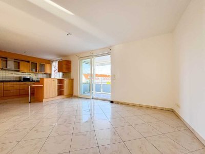 3-Zimmer Wohnung mit großzügigem Westbalkon und Einzelgarage