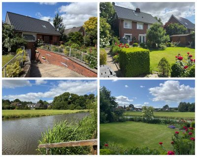 Direkte Wasserlage! Gepflegtes Einfamilienhaus am Fluss in Glückstadt - OTTO STÖBEN GmbH