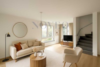 Frisch fertiggestellt! Neubau-Doppelhaushälfte mit Stil in Darmstadt-Eberstadt