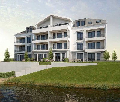 Exklusives 4-Zimmer-Penthouse m. eigenem Zugang, Dachterrasse und TG-Platz / Neubau - Erstbezug