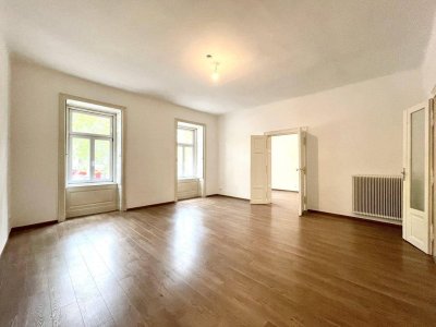 Große Altbauwohnung in Toplage auf der Praterstraße