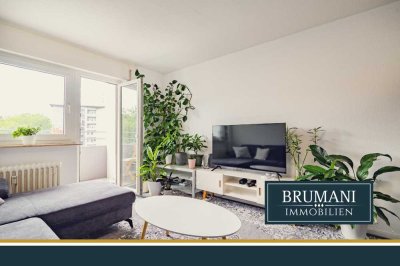 BRUMANI | Zentrales, modernes Wohnen in Freiburg-Zähringen – Sanierte 2-Zimmer-Wohnung mit Balkon