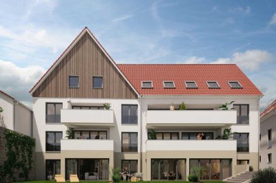 2-Zimmer-Neubauwohnung zum Schlosshof
