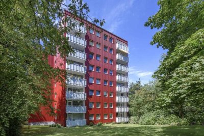 2,5-Raumwohnung mit Balkon in grüner Umgebung
