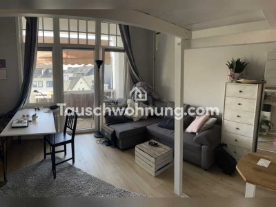 Tauschwohnung: 1-Zimmer-Appartm. mit Balkon zur Holtenauer gegen Südbalkon