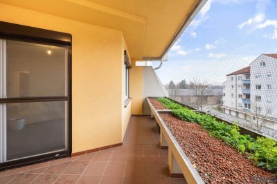 Nähe Bahnhof Stockerau II West-Loggia und Garagenbox inkludiert II 3-Zimmer mit separater Küchenzeile II bei Senningsbach