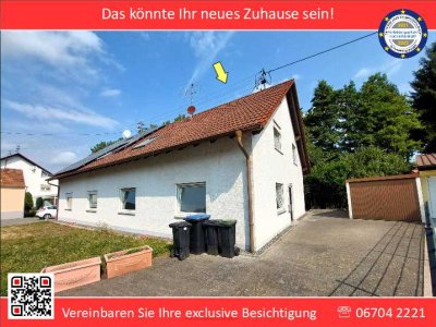 Doppelhaushälfte mit Terrasse, Garage und 2 Pkw-Stellplätzen
