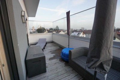 Aufzug direkt in die Wohnung! Passivhaus zentral in Gersthofen