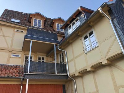4-R-Wohnung mit Balkon im sanierten Einzeldenkmal                      in Marktplatznähe
