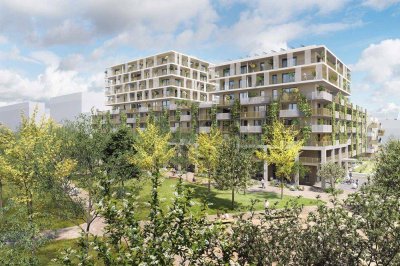 Hof am Park - Exklusive 4-Zimmer-Wohnung mit großzügiger Terrasse, Dachgarten, Raumhöhe von 2,70 - Top 2.37
