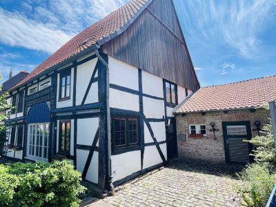 Umfangreich saniertes Fachwerkhaus im historischen Ortskern von Hofgeismar-Hümme
