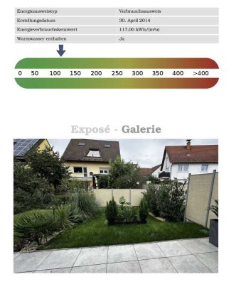 Modernisierte 2-Zimmer-Wohnung mit Garten, Terrasse, Balkon und Einbauküche in Mannheim