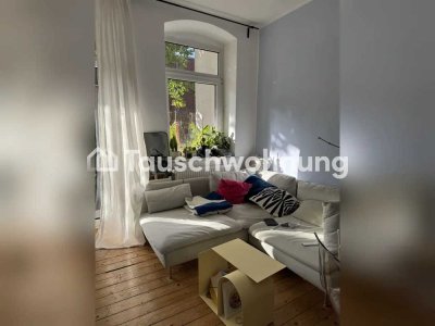 Tauschwohnung: Altbau Wohnung mit eigener Terrasse im Hinterhaus