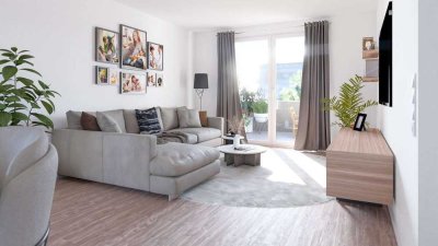 Bezugsfertig ab ca. Mitte 2027 - 91 m² Komfortzone in Nürnberg Gebersdorf