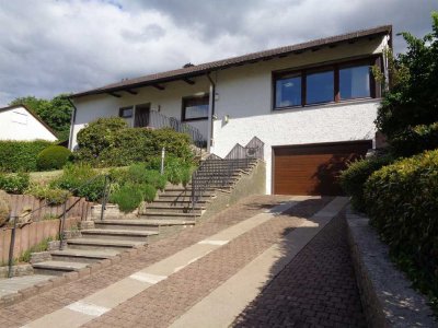Wertheim- Hofgarten: gepflegte Unternehmervilla mit großem Grundstück