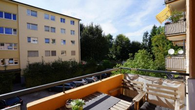 Sonnige 3-Zimmer-Wohnung + Balkon im schönen Nonntal – Salzburg