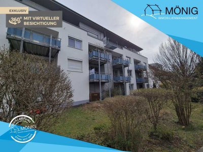 Praktische und ruhige 2-Zimmer-Wohnung mit Balkon und TG-Stellplatz im Herzen Sindelfingens