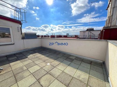 Dachgeschoßmaisonette, 4 Zi., 18 m² Terrasse, ruhige Lage nahe U4 und U6!