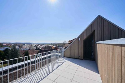 RESERVIERT - Großzügige 2-Zimmer-Wohnung mit Balkon und Dachterrasse
