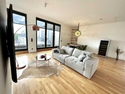 PENTHOUSE LOFT voll möbliert inkl. 100 MBit WLAN und SmartHome