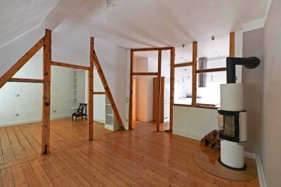Holsterhausener Charmeur :) Zauberhafte Altbau-Maisonette-Wohnung mit Dachterrasse & Kamin
