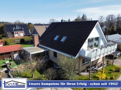 Vielseitiges Einfamilienhaus mit 
Einliegerwohnung in Strandnähe
in Haffkrug