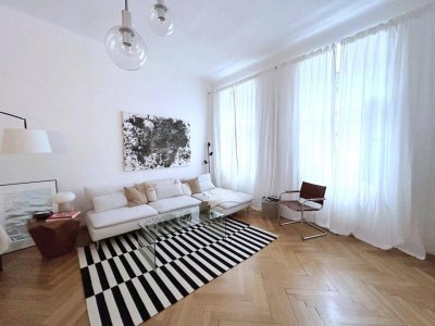 Linz/Stadt: Gemütliche ca. 66m² Altbau-Mietwohnung (2 Zi.) im Herzen von Linz in der Kapuzinerstraße (Nähe Promenade)