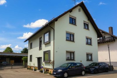 Charmantes Mehrfamilienhaus mit Potenzial in Ettlingen-Bruchhausen.