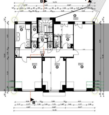 Stilvolle, geräumige 3-Zimmer-Etagenwohnung mit Balkon in Heidelberg