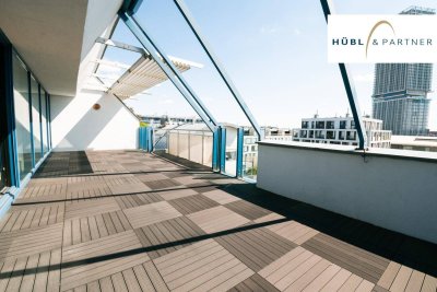 TERRASSENTRAUM | 4-Zimmer-Wohnung mit Skyline-Blick &amp; Wellnessbereich
