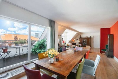 Dachgeschossjuwel in Nähe Savignyplatz: 4 Terrassen, viel Licht, Ruhe und ein Zuhause zum Ankommen