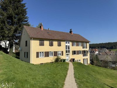 Vier Mehrfamilienhäuser im Schwarzwald auf einem großen Flurstück zur Entwicklung