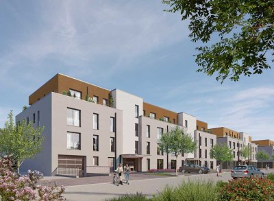 CARRÉ AM MARKT in Linkenheim-Hoch.: Attraktive 4-Zimmerwohnung mit moderner Ausstattung!