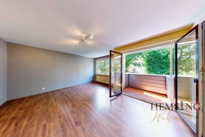 Attraktive Kapitalanlage : 1-Zimmer-Wohnung mit Stellplatz, Kellerabteil  & Balkon
