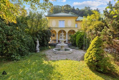 Exklusive Villa mit Parkgarten, Springbrunnen &amp; Salzwasserpool – Ihr Wohntraum in Gresten