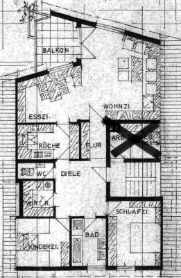 3-Zimmer-Wohnung mit Balkon in Faurndau