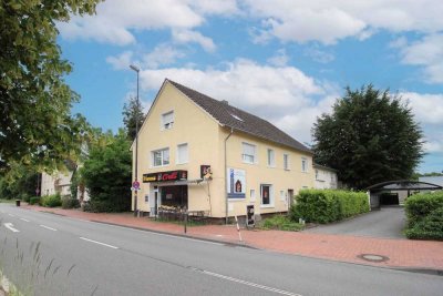 Mehrfamilienhaus mit 5 Wohneinheiten & Gewerbe in zentraler Lage – Investieren in Gütersloh!