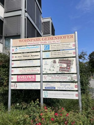 Attraktive 2-Zimmer Wohnung mit Aufzug in Weilheim i. Obb.