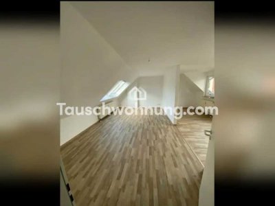 Tauschwohnung: 2-Zimmer DG-Wohnung in ruhiger Lage mit Weitblick