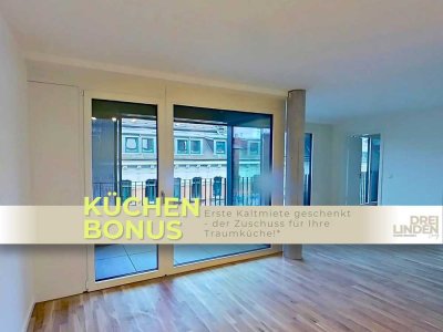 Neubau-Highlight: Exklusive 2-Zi.-Wohnung mit Balkon im DREILINDEN Living Leipzig