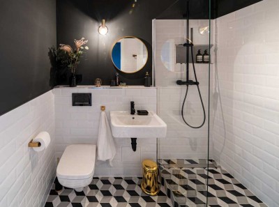 Mitte: Köpenicker Str.: ERSTBEZUG: LUXUS 2-Zi-NEUBAU-Whg. - 9. OG - 36 m² mit großem Balkon