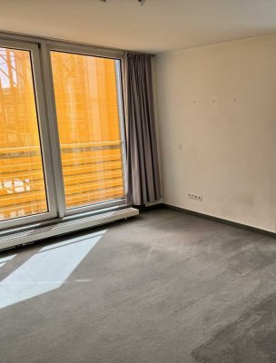 Möblierte 1-Raum-Wohnung mit Dachterrasse (Mitbenutzung), Innenstadt, Nähe Uni Mannheim