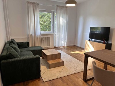 Modern, fully furnished 50 m² apartment with balcony in Berlin-Tempelhof