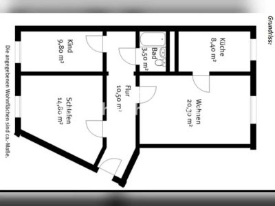 Tauschwohnung: Wir bieten 68m2 und suchen ab 90m2