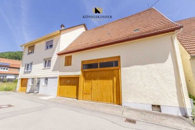Platz genug für 2 Generationen - 2-Familien-Haus mit großer Scheune zur Verwirklichung Ihrer Ideen