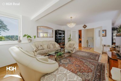 1190 Wien Döbling Lichtdurchflutete 5-Zimmer Dachgeschoß-Maisonette mit Panoramaterrassen und zwei Garagenplätzen