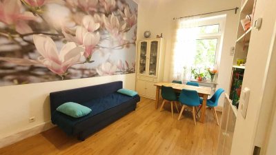 3-Zimmer-Wohnung mit Einbauküche nahe Rheinufer und Schlosspark